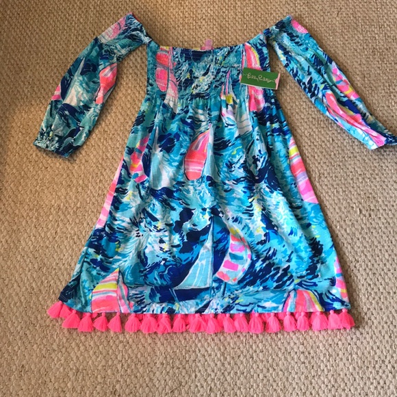 lilly pulitzer trina beach dress